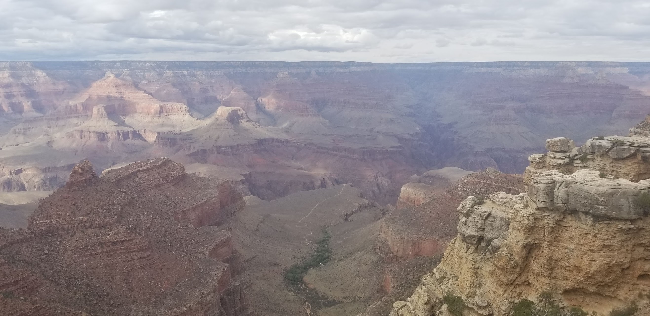 Grand Canyon National Park South Rim trail views