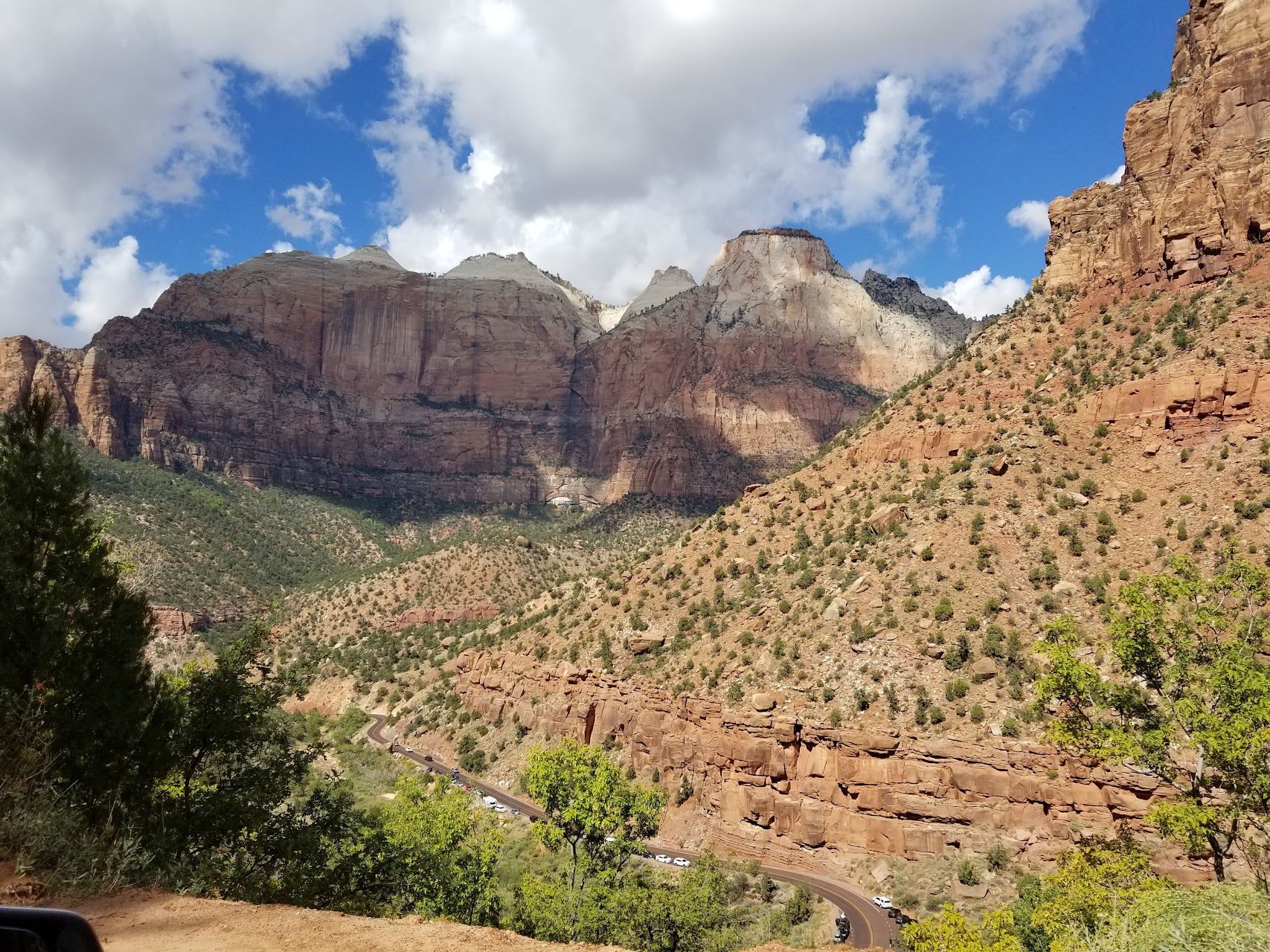 Zion National Park canyon views